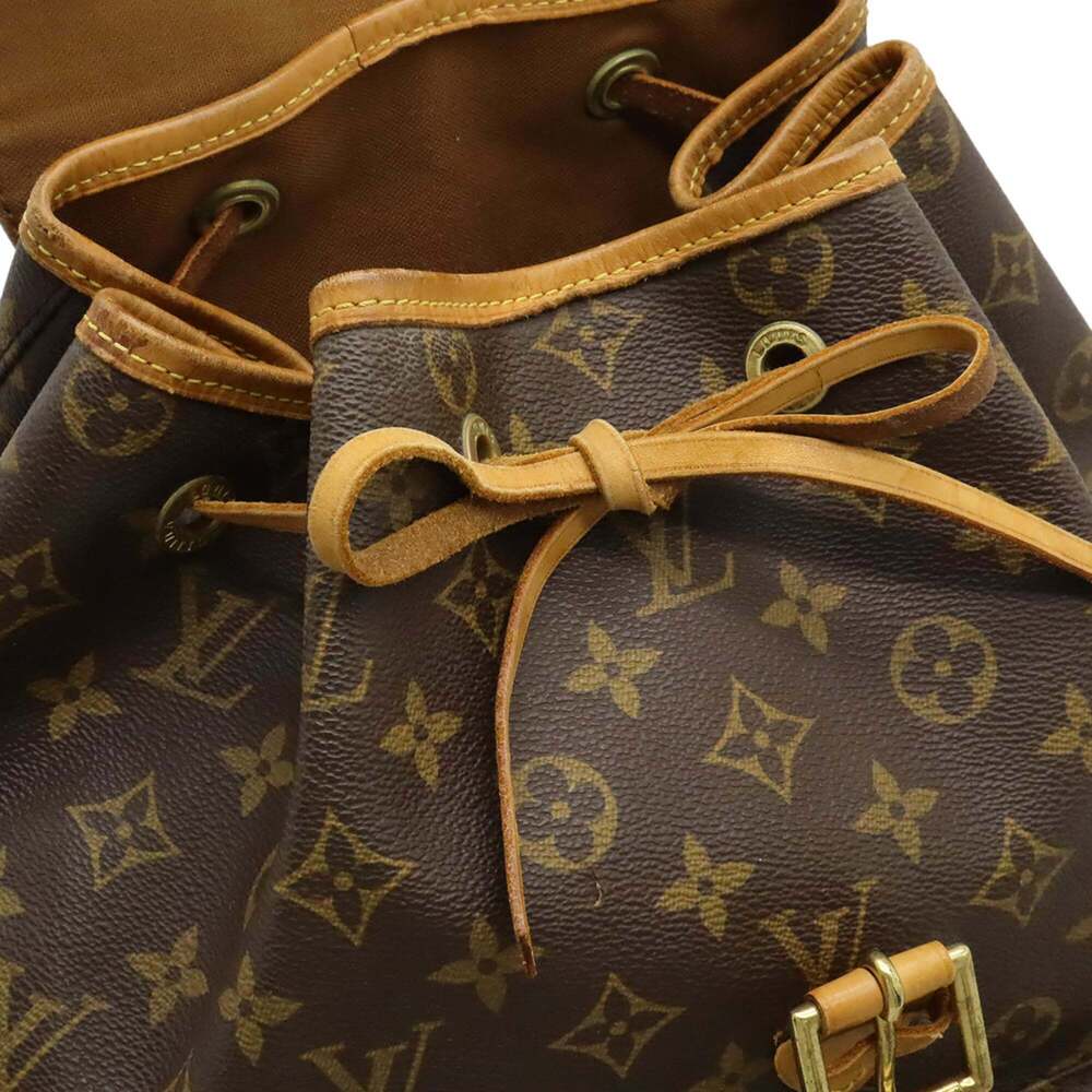 LOUIS VUITTON Authentic Brown Monogram Backpack - Picture 7 of 9